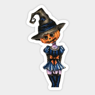 Pumpkin doll Sticker